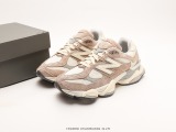 New Balance 9060 brown white retro leisure sports Daddy shoes Style:U9060HSB