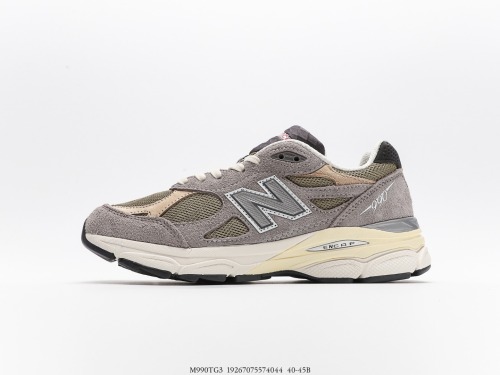 New Balance MDAE NI USA M990V3, the three series of low -gangbora -produced blood classic retro rest and idle versic daddy running shoes   Style:M990TG3