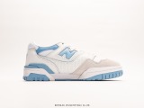 New Balance BB550 new balance leather noodle neutral casual running shoes Style:BB550LSB