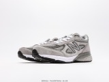 New Balance in USA M990V4 generation series US -produced descent retro sports running shoes Style:M990GL4