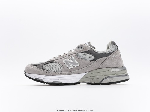 New Balance Made in USA M993 Series Classic Classic Retro Leisure Sports Various Daddy Running Shoes Style:MR993GL