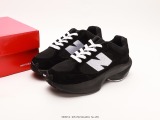 New Balance Auralee x New Balance Warped Runner Trend, comfortable, versatile, abrasion -resistant low -top shoes Style:M991V2