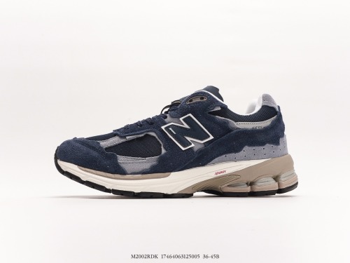 New Balance ML2002 series retro daddy style men and women casual shoes couple versatile jogging shoes sports men's shoes and women's shoes Style:M2002RDK