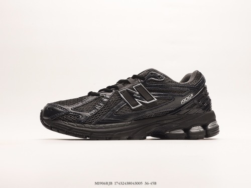 New Balance M1906rcordura series retro dad's leisure sports jogging shoes  Black  Style:M1906RJB