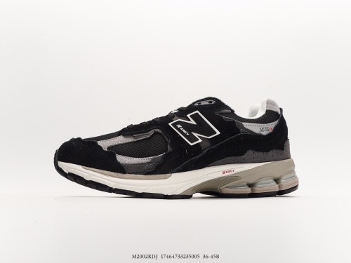 New Balance ML2002 series retro daddy style men and women casual shoes couple versatile jogging shoes sports men's shoes and women's shoes Style:M2002RDJ