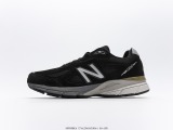 New Balance in USA M990V4 generation series US -produced descent retro sports running shoes Style:M990BK4