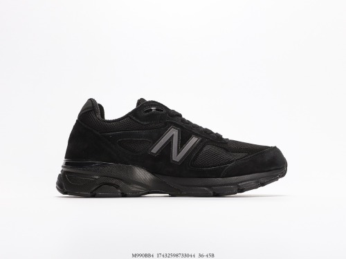 New Balance in USA M990V4 generation series US -produced descent retro sports running shoes Style:M990BB4