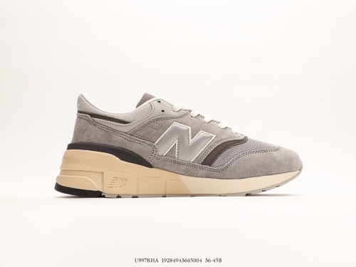 New Balance official men's and women's shoes 997 series fashion, comfortable casual sports shoes men's casual retro shoes Style:U997RHA