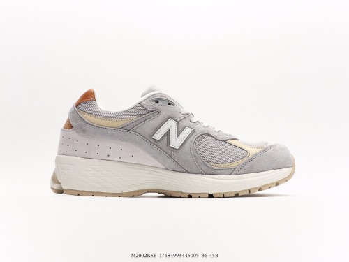 New Balance 2002 series retro leisure running shoes Style:M2002RSB