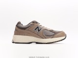 New Balance ML2002 series retro daddy style men and women casual shoes couple versatile jogging shoes sports men's shoes and women's shoes Style:M2002RAW