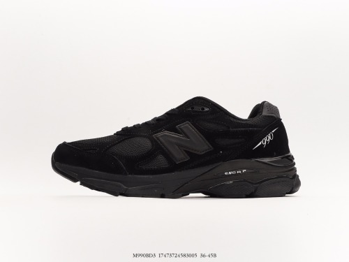 New Balance Made in USA M990 Three -generation series low -gangbora -produced blood classic retro leisure sports versatile dad run shoes Style:M990BD3