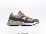 New Balance Made in USA M992 Series Classic Classic Retro Leisure Sports Specific Daddy Running Shoes Style:M992TA