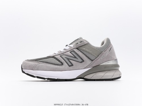 New Balance in USA M990 V5 generation series US -produced descent retro sports running shoes Style:M990GL5