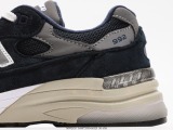 New Balance Made in USA M992 Series Classic Classic Retro Leisure Sports Specific Daddy Running Shoes Style:M992GG