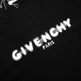 Givenchy 23SS gradient blurring printing T -shirt