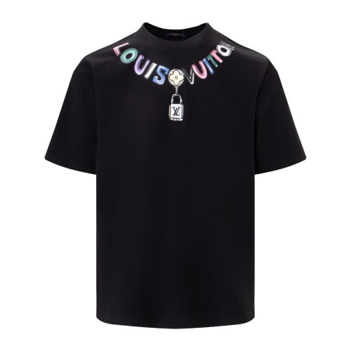 Louis Vuitton 2023SS Seven Color Necklash Penters Printing T -shirts