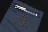 Fendi 2023 Pocket Polo Nylon Decoration Pocket Custom Platinum No. 5 zipper three -dimensional print logo