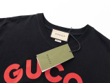 Gucci 2023SS Teddy Bear T -shirt Printed Teddy Bear is not easy to deform loose version of couple models