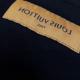 Louis Vuitton color three -dimensional foam printing pumpkin short -sleeved T -shirt