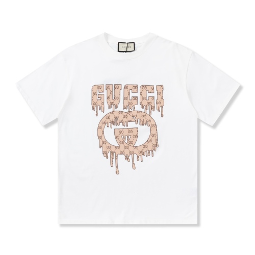 Gucci 23ss logo print T -shirt short sleeves