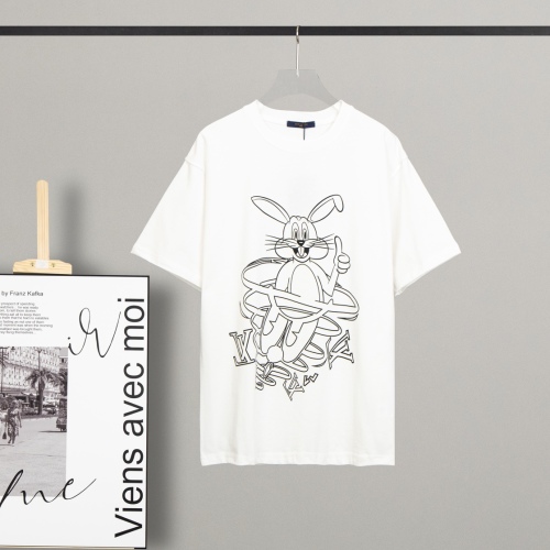 Louis Vuitton 2023 Rabbit Year Limited Printing Round Neck Short -sleeved T -shirt