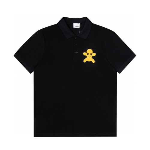 Burberry SS22 Pure Polo shirt Little Yellow Monster pattern embroidered short -sleeved POLO foundation