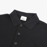 Burberry Classic Spicy Diamond War Ma Crystal Knight Series limited short -sleeved POLO shirt