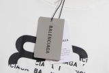 Balenciaga 23SS spring and summer double B gradient logo T -shirt short sleeves