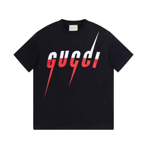 GUCCI Blatin Fighting Blade Gucci Feng Blade White Red Color Printing Shoulder Edition Couple Model