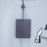 Louis Vuitton 2023 various tools embroidered round neck short -sleeved T -shirt
