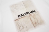 Balenciaga 2023SS Nostalgic Background Letter Short Sleeve