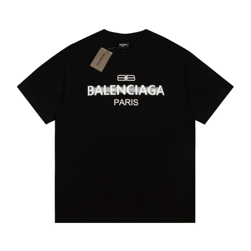 Balenciaga 2023SS letters, graffiti T -shirt couple models