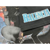 Balenciaga co -branded Aya Singer Band Short Sleeve