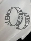 Balenciaga 2023 embroidery pair pattern logo letter T -shirt couple model