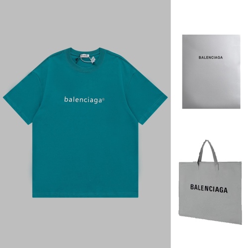 Balenciaga classic letter logo short -sleeved T -shirt