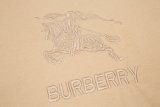 Burberry's latest war horse embroidery basic short -sleeved casual couple model