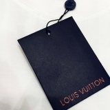 Louis Vuitton 23SS summer versatile limited three -dimensional relief letter short -sleeved T -shirt