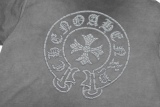 Chrome Hearts 2023 Spring / Summer Cross White Ink Fubborn Wash Short -sleeved T -shirt