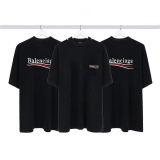 Balenciaga Washing water to destroy embroidery short sleeves