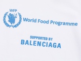 Balenciaga 23SS WFP World Grain Department men and women short -sleeved T -shirts