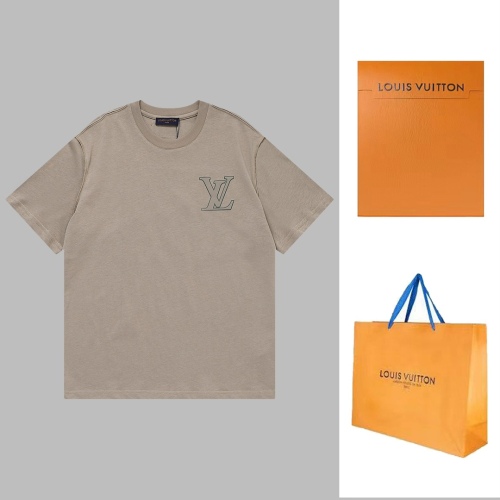 Louis Vuitton 2023 iconic logo foam round neck short -sleeved T -shirt