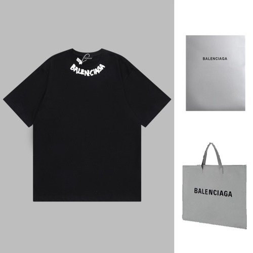 Balenciaga letter print short sleeves