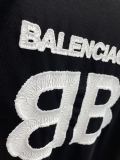 Balenciaga 2023 Summer Previous Double B Plant Crash Printing Pixel Pure Cotton Round Neck Short -sleeved T -shirt