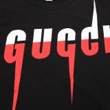 Gucci Lightning LOGO Short Sleeve T -shirt