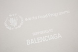 Balenciaga 2023SS World Food Charity Terms T -shirt Couple