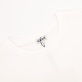 LOEEWE toothbrush embroidery logo couple short -sleeved T -shirt
