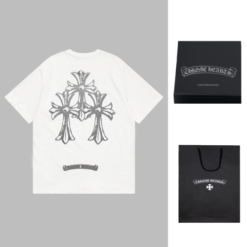 Chrome Hearts 2023SS New Product Printing Round Neck Short -sleeved T -shirt