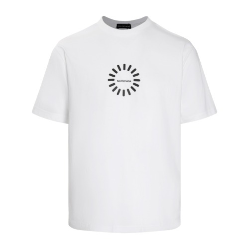 Balenciaga loaded the letter short -sleeved T -shirt