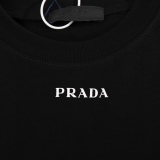 Prada hot map classic small -scale thick glue version basic short sleeves