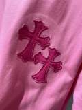 Chrome Hearts 23SS Embroidery Classic Classic Cross Horseshoe Pinpirin Short Sleeve